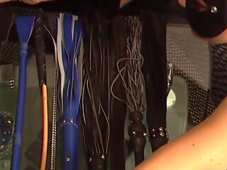 Mature Brunette MILF Collared and Chained for Play