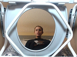 POV Fart Slave Trapped in Toilet