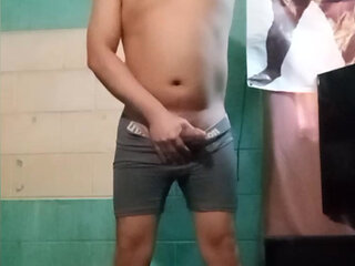 Jesus in boxer pulling his penis chapter 10