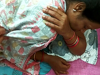Indian Beautiful Bhabhi Fucked by Neighbour Young Boy While Slept in Fever on Bed