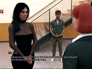 Alice a Hard Life #3 - Mrs. Gray Went to See Alice, Lily Wanted to Go Down on Alice While Liam Walked In