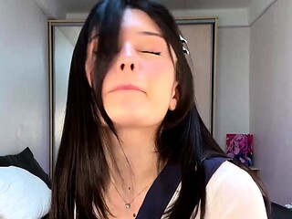 Asian Japanese teen big boobs creampie