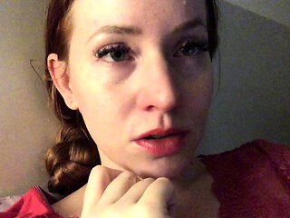 Amateur striptease and Solo masturbation