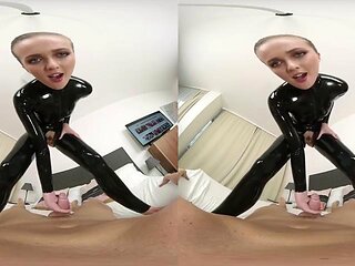 Demn fetish... ft. Stacy Cruz: Blowjob, Babe  Brunette VR Porn