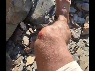 I wanked on public beach (ppl were watching me)