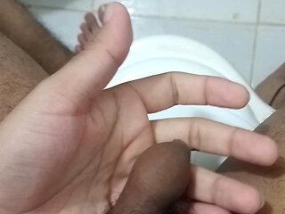 Saturday Morning in the Toilet with my Dick