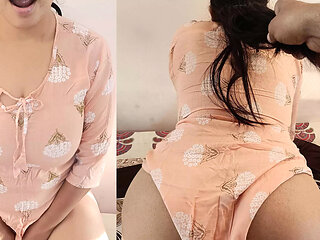Hot Indian step sister cheated her husband to get fucked by stepbrother