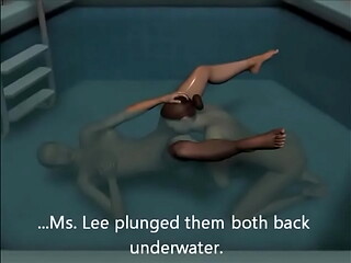 The Teacher Part 4 - 3D Porn Underwater Series