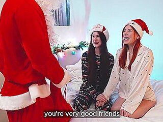 We Were Good Girls, So Santa Let Us Be Naughty For Christmas