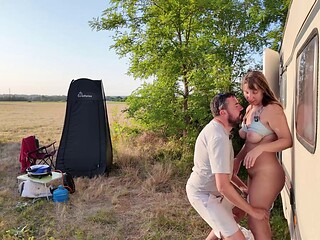 Goodgirlanddad Fucked Against Van