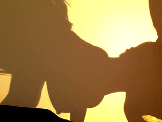 The Shadow - Lily Fucked Doggy on the Table