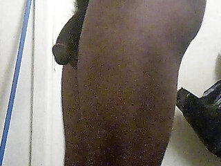 Sexy Ladyboy with Fat Ass and Big Black Cock