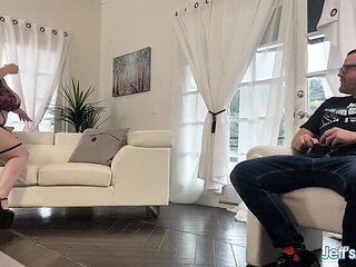 Bunny De La Cruz BTS: BBG Goddess with Big Natural Tits Gets Hardcore Blowjob & Sex