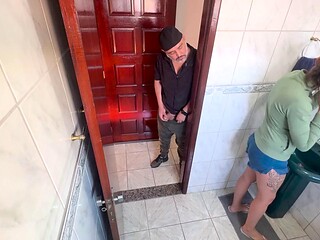 Victor SweetDaddy Grinds Against Step-Niece in Shower