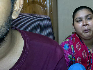 Newly Marriage Couple Wife Husband Friend Indian Village