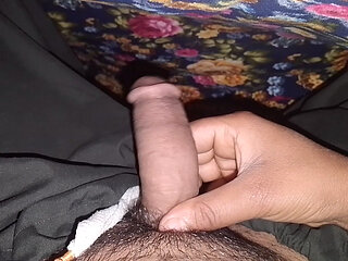 A beautiful big cock romance a night time on bed