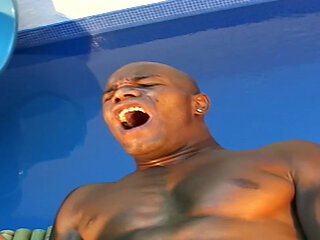 petite blonde sits down on his much too big cock