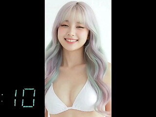 This Korean AI-looking Influencer Shows Tits On TikTok