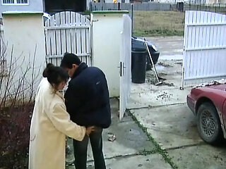Hot German MILF assfucked before a facial