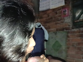 My Wife Suck My Big Cock and then i Fuck my wife hard and she moaning