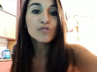 Brunette Solo Webcam Masturbation