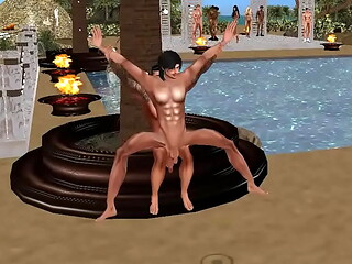 BEACH PERSONAL NUDE DANCER