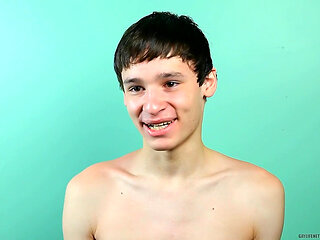 Cute Twink Damien Telrue Gives Interview