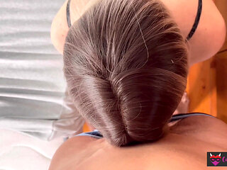 Shut up and Suck My Cock! Husband Humiliates His Sclerotic Wife