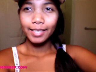 Thai 18-years-old Deep Throat Tharot Pie After See Shark Reef Aquariu