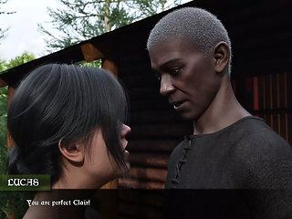 Riverside Cabin - V1.4 Part 1 - Clair Tasted Mr. Smith's Chocolate Inside of Her Pussy