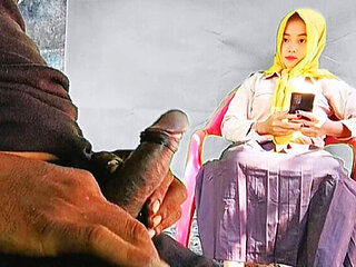 Hot Indonesian Hijab Teen Gets Handjob and Cumshot - Homemade Amateur Sex