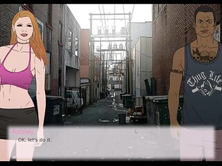 Mom with big boobs goes bad in French comic sex fun