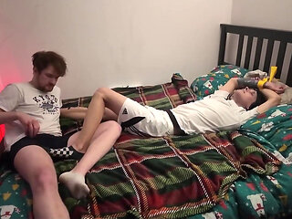 My Sexy Soccer-playing Friend Allowed to Be Tied up and Fucked Bareback