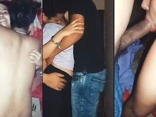 Stepmother Ends up in a Double Penetration