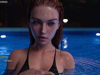 Hot Girl Seducing Him With Her Sexy Bikini - Summer Heat 05 By Naughty Fox Games
