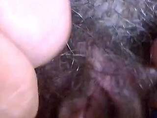 Anal with Big Dildo Close-up