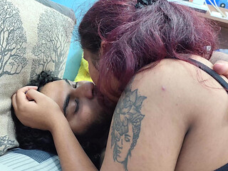 Girl Play with Penis She Kisses Boy Lips Then Boy Suck Her Boobs