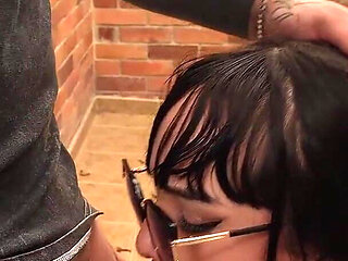 I'm Fucked by the Worker My Stepmom Hired - Cumshot in the Mouth