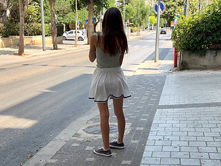 Stranger approached me at Bus Station. He touched me and my panties got wet