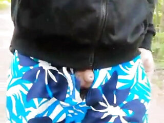 Sissy Exhibitionist Risk Forest Walk