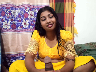 Indian Bengali Stepmom Shared Single Bed and Made Stepson Happy Full Bangla Audio Full face enjoying my sex video