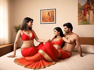 Desi Indian Bhabhi Ki Sari Me Jordaar Chuday Clear Hindi Audio Climex Mix Eltra 4k Video