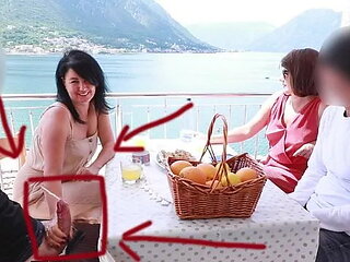 In the Middle of the Restaurant