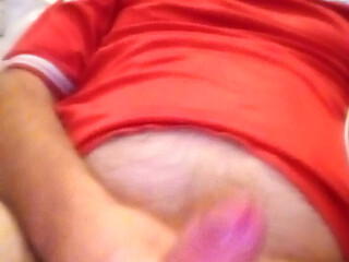Solo Action stroking my cock