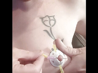 flower needles nipple play DIY print3D