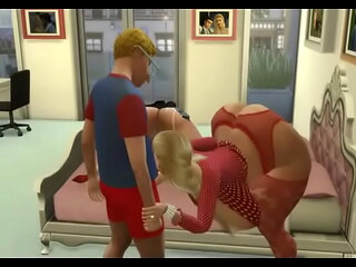 Sims Family Threesome