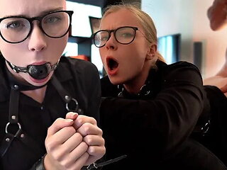 Hot Girl Gagged Had Passionate Sex and Deep Sucking Dick