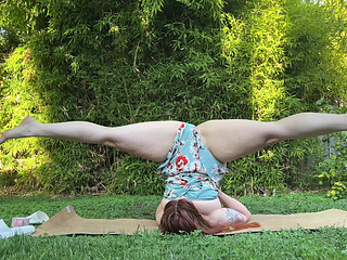 Solo Outdoor Yoga