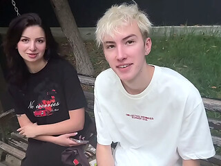 Shares his busty girlfriend with a stranger for money