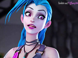 TiffanyWarmer's Jinx Blowjob - Petite Ukrainian with Perfect Body Sucks Massive Cock in Uncensored HD